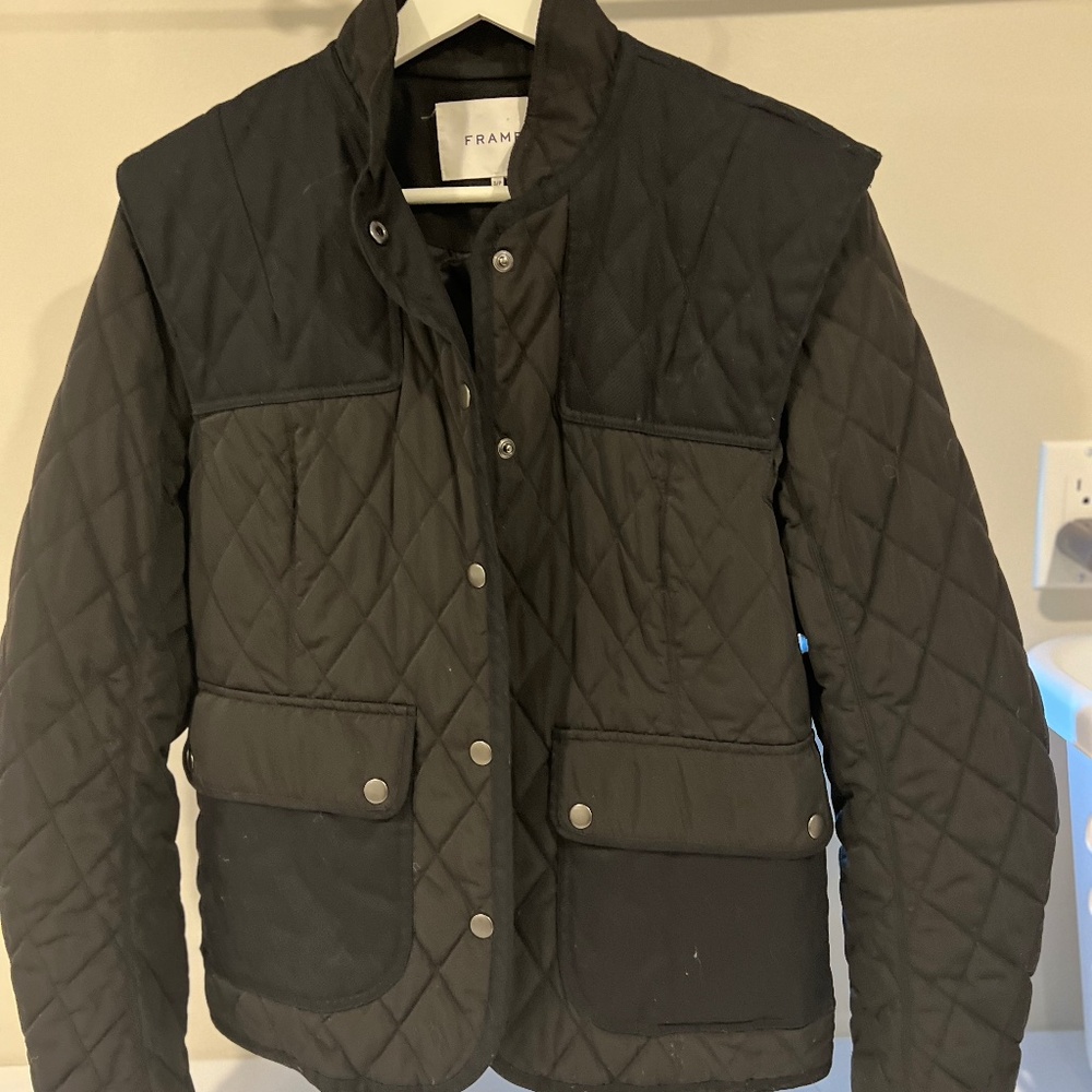 FRAME padded fall jacket